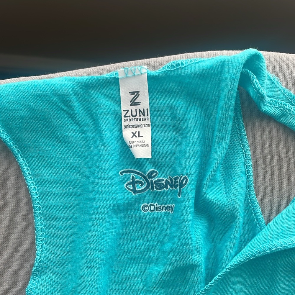 Disney Women’s “Have Courage and Be Kind” Tank Top & Donut w/Sprinkles Keychain - Picture 3 of 7